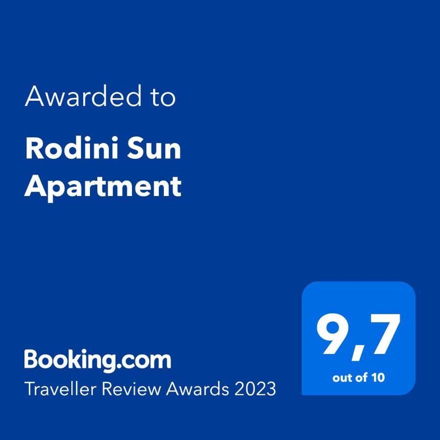 Rodini Sun Apartment Rhodes City Exteriér fotografie