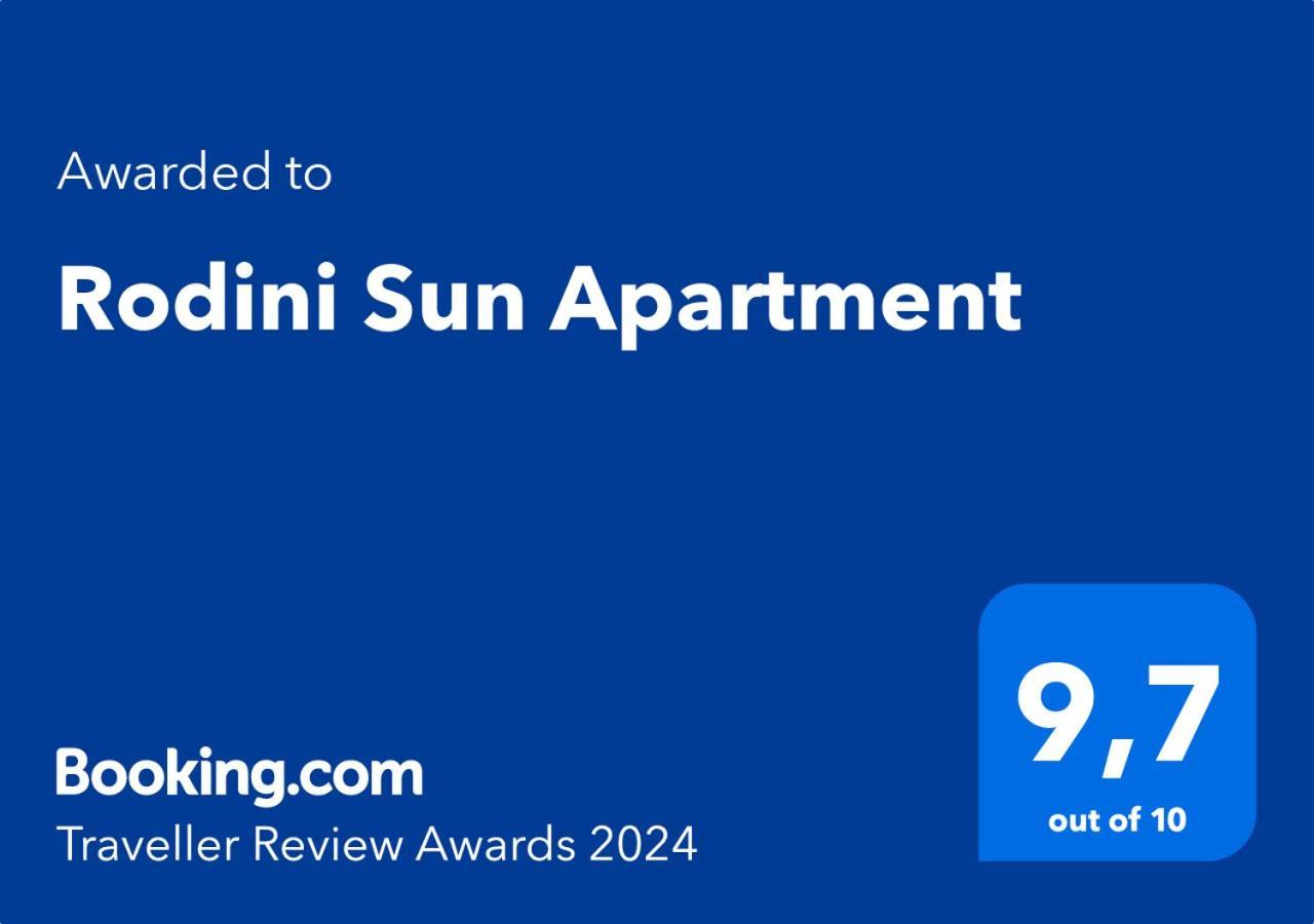 Rodini Sun Apartment Rhodes City Exteriér fotografie